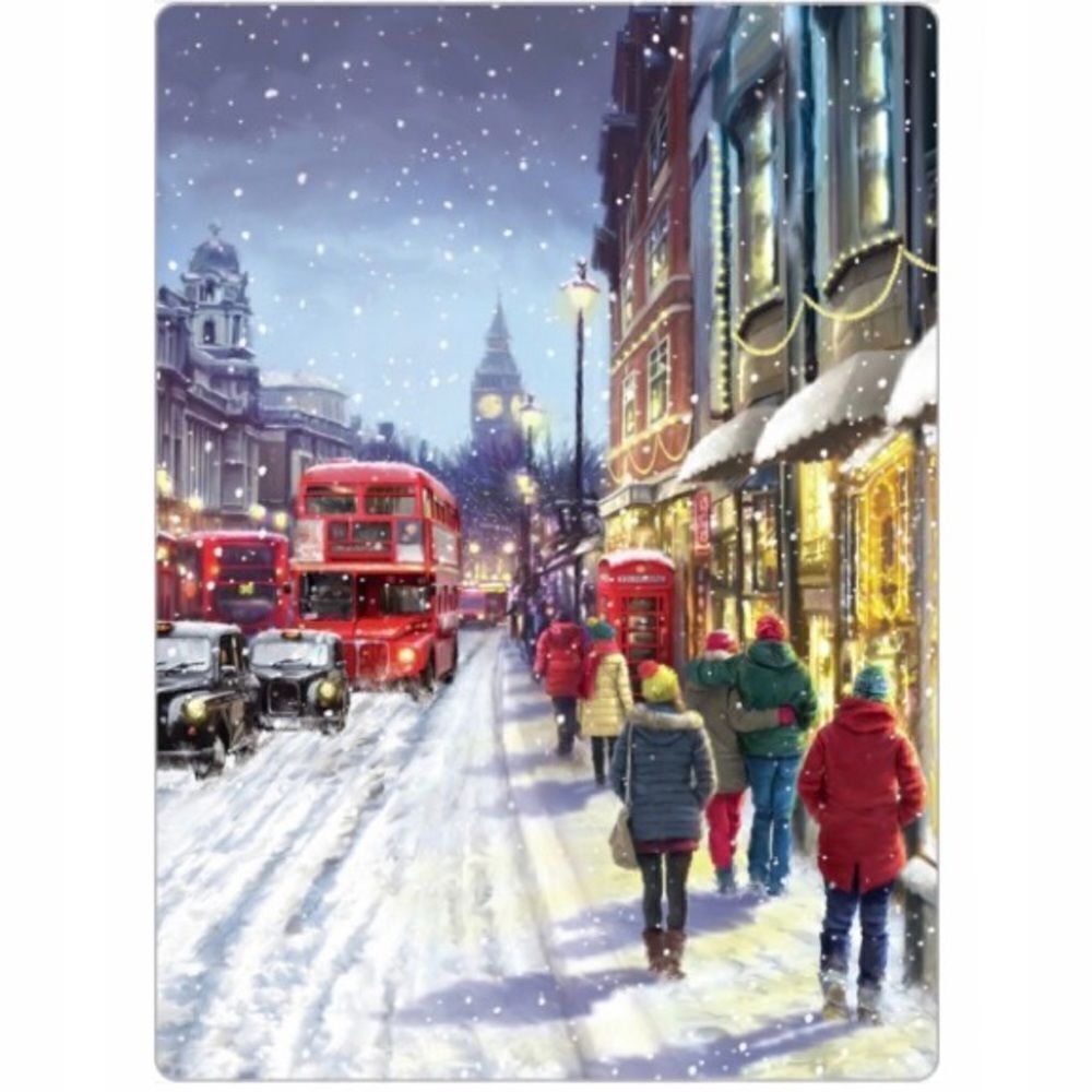 Winter Scene Magnet  - Picture 2 of 2